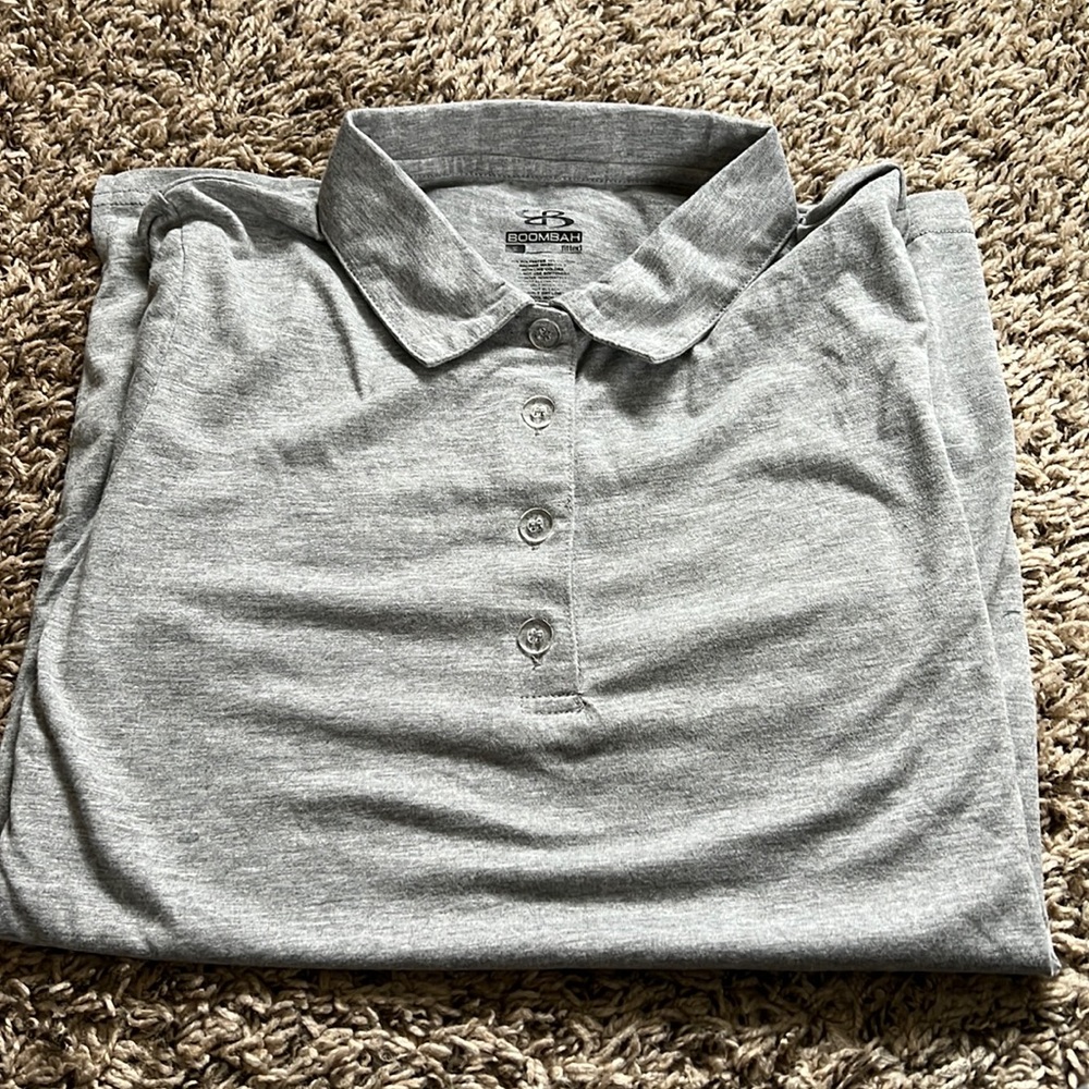 Unisex Boombah fitted polo